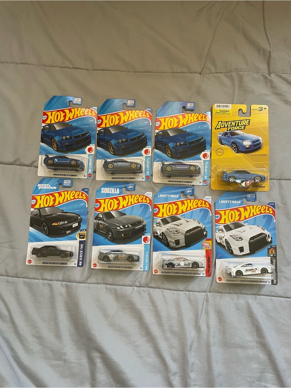 Hotwheel lot of 8